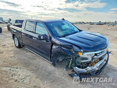Czwarte zdjęcie samochodu z boku: 2024 CHEVROLET SILVERADO K1500 LTZ VIN:3GCUDGE89RG217861 - miniatura