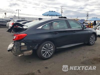 Trzecie zdjęcie samochodu z tyłu: 2021 HONDA ACCORD HYBRID EXL VIN:1HGCV3F58MA011770 - miniatura