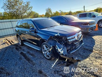 Czwarte zdjęcie samochodu z boku: 2017 MERCEDES-BENZ GLS 550 4MATIC VIN:4JGDF7DEXHA874548 - miniatura