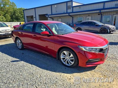 Czwarte zdjęcie samochodu z boku: 2018 HONDA ACCORD LX VIN:1HGCV1F15JA235849 - miniatura