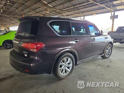 Trzecie zdjęcie samochodu z tyłu: 2011 INFINITI QX56 BASE VIN:JN8AZ2NFXB9500818 - miniatura