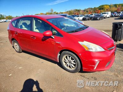 Czwarte zdjęcie samochodu z boku: 2012 TOYOTA PRIUS V THREE VIN:JTDZN3EU3C3122103 - miniatura