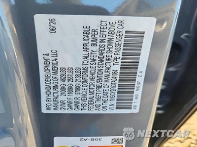Zdjęcie 12 z 12 samochodu: 2026 HONDA ACCORD HYBRID SPORT VIN:1HGCY2F53TA041064 - miniatura