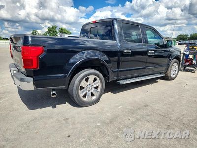 Trzecie zdjęcie samochodu z tyłu: 2018 FORD F150 SUPERCREW VIN:1FTEW1C56JKC39401 - miniatura