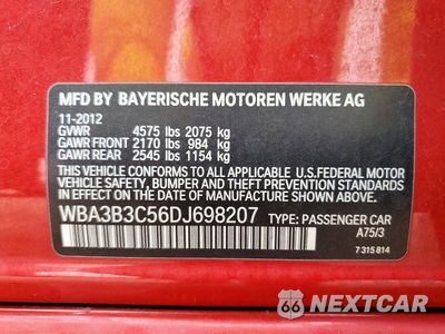 Zdjęcie 13 z 13 samochodu: 2013 BMW 328 XI VIN:WBA3B3C56DJ698207 - miniatura
