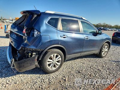 Trzecie zdjęcie samochodu z tyłu: 2015 NISSAN ROGUE SV VIN:5N1AT2MV3FC781984 - miniatura