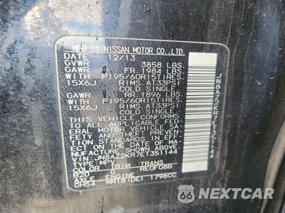 Zdjęcie 12 z 12 samochodu: 2014 NISSAN CUBE 1.8 S VIN:JN8AZ2KR7ET351144 - miniatura
