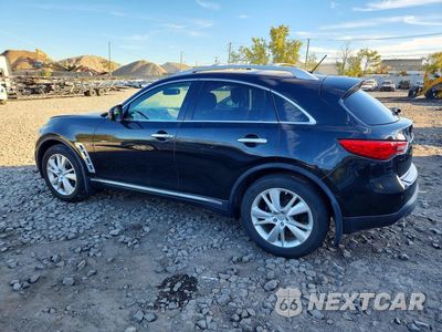 Drugie zdjęcie samochodu z przodu: 2015 INFINITI QX70 BASE VIN:JN8CS1MW5FM483583 - miniatura