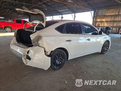 Trzecie zdjęcie samochodu z tyłu: 2017 NISSAN SENTRA SV VIN:3N1AB7AP3HL642734 - miniatura
