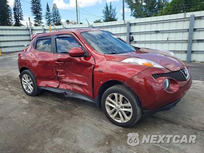 Czwarte zdjęcie samochodu z boku: 2014 NISSAN JUKE SL VIN:JN8AF5MV4ET358542 - miniatura