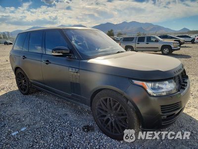 Czwarte zdjęcie samochodu z boku: 2016 LAND ROVER RANGE ROVER HSE VIN:SALGS2KF3GA306211 - miniatura