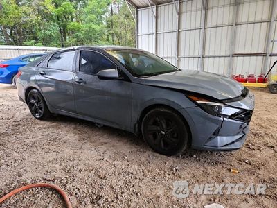 Czwarte zdjęcie samochodu z boku: 2022 HYUNDAI ELANTRA SEL VIN:KMHLS4AG7NU282224 - miniatura