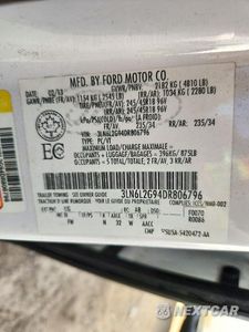 Zdjęcie 12 z 12 samochodu: 2013 LINCOLN MKZ VIN:3LN6L2G94DR806796 - miniatura