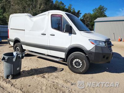 Czwarte zdjęcie samochodu z boku: 2019 MERCEDES-BENZ SPRINTER 2500/3500 VIN:WD4FF0CD6KT008182 - miniatura
