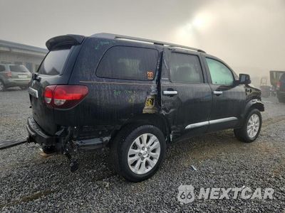 Trzecie zdjęcie samochodu z tyłu: 2018 TOYOTA SEQUOIA PLATINUM VIN:5TDDY5G1XJS163386 - miniatura