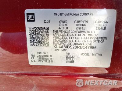 Zdjęcie 13 z 14 samochodu: 2024 BUICK ENCORE GX PREFERRED VIN:KL4AMBS28RB147956 - miniatura