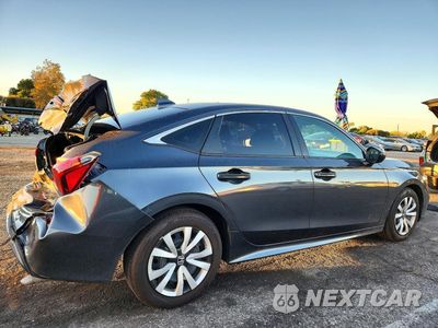 Trzecie zdjęcie samochodu z tyłu: 2025 HONDA CIVIC LX VIN:2HGFE2F26SH605284 - miniatura
