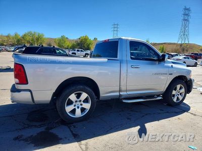 Trzecie zdjęcie samochodu z tyłu: 2012 DODGE RAM 1500 ST VIN:3C6JD7AT1CG237615 - miniatura
