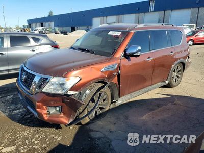 2017 NISSAN ARMADA PLATINUM JN8AY2NEXH9700617 - główne zdjęcie licytacji z USA - miniatura