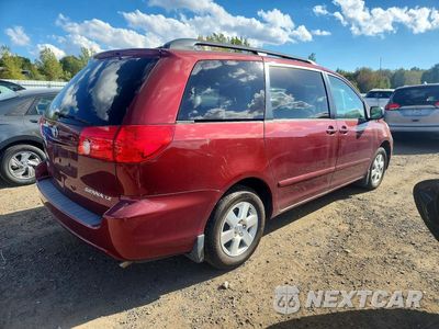Trzecie zdjęcie samochodu z tyłu: 2009 TOYOTA SIENNA LE 7-PASSENGER VIN:5TDZK23C39S273558 - miniatura