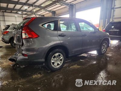 Trzecie zdjęcie samochodu z tyłu: 2016 HONDA CR-V LX VIN:5J6RM4H32GL000716 - miniatura