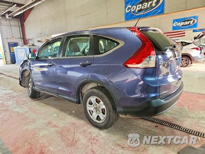 Drugie zdjęcie samochodu z przodu: 2013 HONDA CR-V LX VIN:2HKRM4H33DH667526 - miniatura