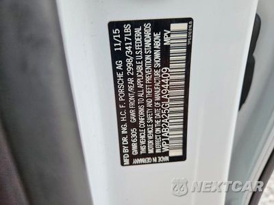 Zdjęcie 13 z 13 samochodu: 2016 PORSCHE CAYENNE S VIN:WP1AB2A25GLA94409 - miniatura