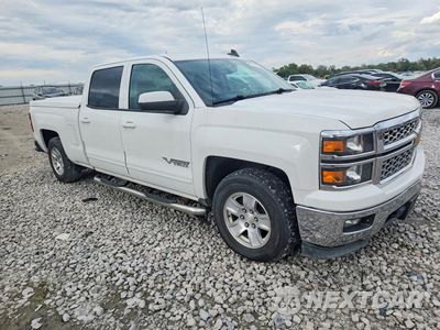 Czwarte zdjęcie samochodu z boku: 2015 CHEVROLET SILVERADO K1500 LT VIN:3GCUKREH7FG491735 - miniatura