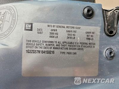 Zdjęcie 12 z 12 samochodu: 2008 PONTIAC G6 BASE VIN:1G2ZG57N184159216 - miniatura