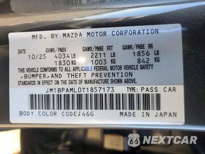 Zdjęcie 13 z 13 samochodu: 2026 MAZDA 3 PREMIUM VIN:JM1BPAML0T1857173 - miniatura