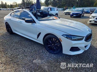 Czwarte zdjęcie samochodu z boku: 2025 BMW M850XI VIN:WBAGV8C04SCT86561 - miniatura