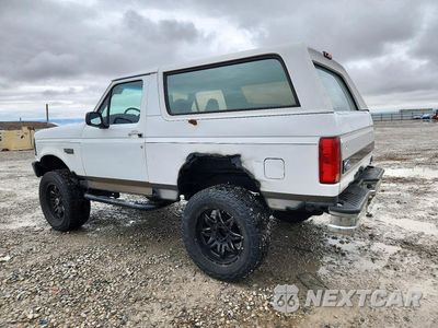 Drugie zdjęcie samochodu z przodu: 1996 FORD BRONCO U100 VIN:1FMEU15H1TLA97156 - miniatura