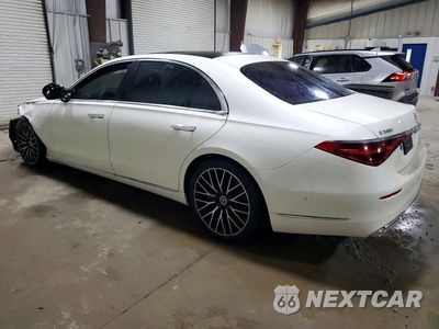 Drugie zdjęcie samochodu z przodu: 2022 MERCEDES-BENZ S 580 4MATIC VIN:W1K6G7GBXNA076113 - miniatura