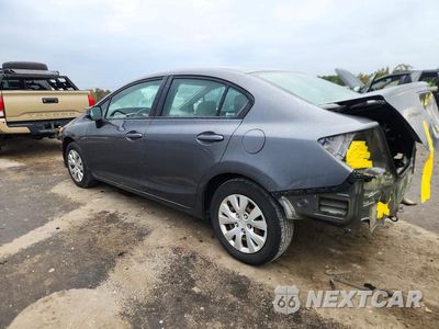 Drugie zdjęcie samochodu z przodu: 2012 HONDA CIVIC LX VIN:19XFB2F51CE012155 - miniatura