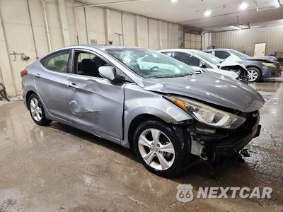 Czwarte zdjęcie samochodu z boku: 2016 HYUNDAI ELANTRA VALUE EDITION VIN:KMHDH4AEXGU486634 - miniatura