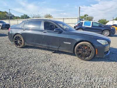 Czwarte zdjęcie samochodu z boku: 2014 BMW 750 LI VIN:WBAYE8C52ED135133 - miniatura