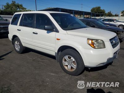 Czwarte zdjęcie samochodu z boku: 2007 HONDA PILOT LX VIN:5FNYF18147B002009 - miniatura