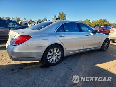 Trzecie zdjęcie samochodu z tyłu: 2015 MERCEDES-BENZ S 550 4MATIC VIN:WDDUG8FB7FA175696 - miniatura