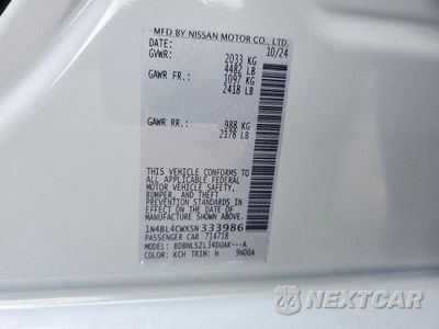 Zdjęcie 13 z 13 samochodu: 2025 NISSAN ALTIMA SR VIN:1N4BL4CWXSN333986 - miniatura