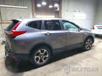 Trzecie zdjęcie samochodu z tyłu: 2018 HONDA CR-V EX VIN:7FARW2H51JE088713 - miniatura