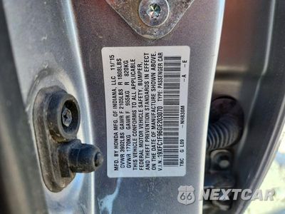 Zdjęcie 13 z 13 samochodu: 2016 HONDA CIVIC TOURING VIN:19XFC1F96GE203070 - miniatura