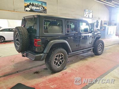 Trzecie zdjęcie samochodu z tyłu: 2026 JEEP WRANGLER RUBICON VIN:1C4PJXFG4TW300974 - miniatura