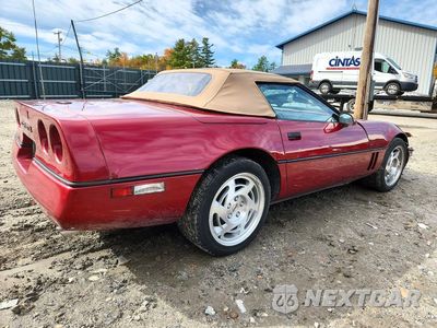 Trzecie zdjęcie samochodu z tyłu: 1990 CHEVROLET CORVETTE VIN:1G1YY3386L5106029 - miniatura