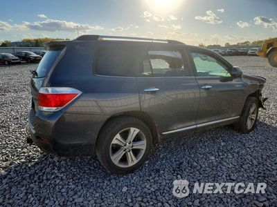 Trzecie zdjęcie samochodu z tyłu: 2011 TOYOTA HIGHLANDER LIMITED VIN:5TDDK3EH7BS059848 - miniatura