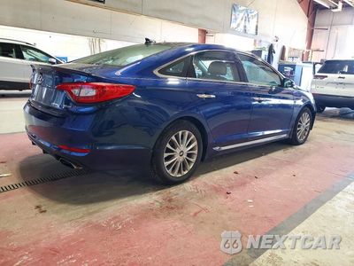 Trzecie zdjęcie samochodu z tyłu: 2015 HYUNDAI SONATA LIMITED VIN:5NPE34AF2FH135872 - miniatura
