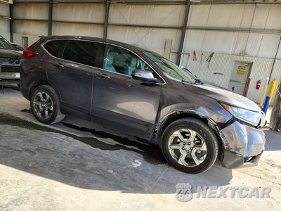 Czwarte zdjęcie samochodu z boku: 2019 HONDA CR-V EX VIN:5J6RW2H57KA019962 - miniatura