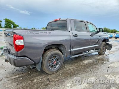 Trzecie zdjęcie samochodu z tyłu: 2021 TOYOTA TUNDRA TRD PRO VIN:5TFDY5F11MX994856 - miniatura