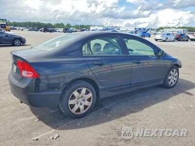 Trzecie zdjęcie samochodu z tyłu: 2006 HONDA CIVIC LX VIN:1HGFA16546L006604 - miniatura