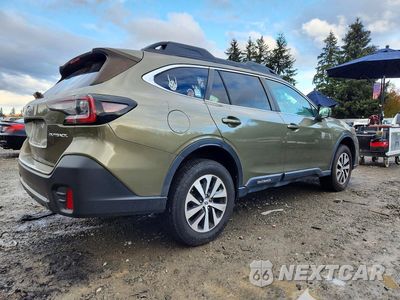 Trzecie zdjęcie samochodu z tyłu: 2021 SUBARU OUTBACK PREMIUM VIN:4S4BTADC4M3141499 - miniatura