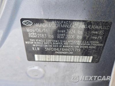 Zdjęcie 12 z 12 samochodu: 2017 HYUNDAI ELANTRA SE VIN:5NPD84LF6HH071719 - miniatura